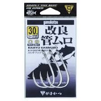 GAMAKATSU Kairyo Kanmuro [Silver] #30 (3pcs)