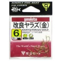 GAMAKATSU Kairyo Yarazu Rose [Gold] #6 (20pcs)