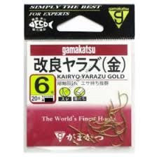 GAMAKATSU Kairyo Yarazu Rose [Gold] #6 (20pcs)