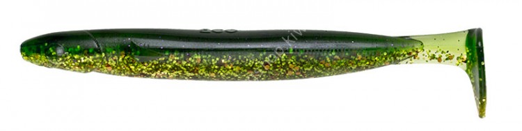 ECOGEAR Power Shad 4 413 Gloss Colour Green Gold