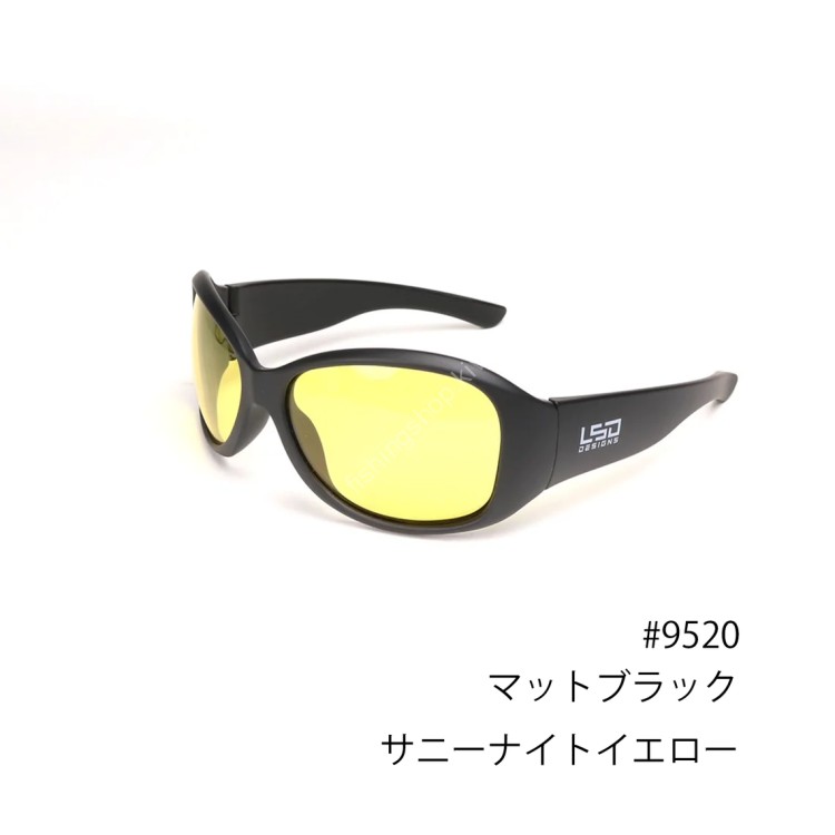 LSD D. Flyman #9520 Mat Black/Sunny Night Yellow