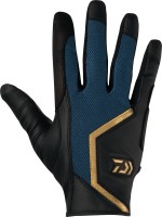 DAIWA DG-7324 Offshore Leather Gloves (Majolica Blue) L
