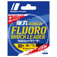 MAJOR CRAFT Dangan Fluoro Shock Leader [Clear] 30m #12 (40lb)