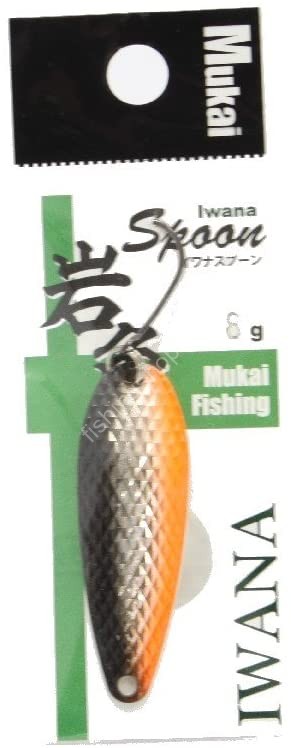 MUKAI Iwana (Double-Sided Diamond Cut) 3.0g #08 Black S Orange