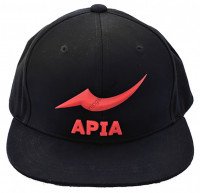 APIA APIA2019HF FLAT CAP BLACK