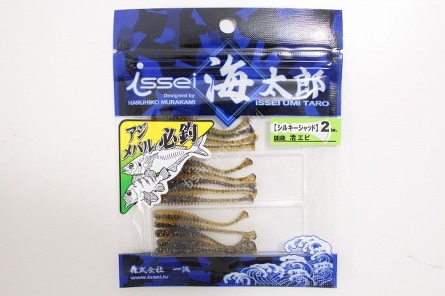 ISSEI UmiTaro Silky Shad 2in # active shrimp