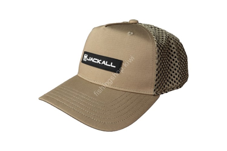JACKALL Mesh Ball Cap (Beige) Free Size