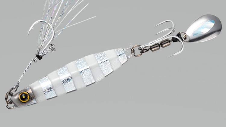 HAYABUSA FS417 Jack Eye Maki Maki 40g #09 Shiruba Ao Yako Zebura