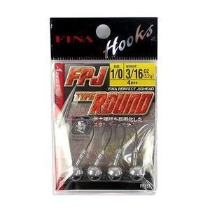 HAYABUSA Perfect Jig Head Round 5.2g #1/0