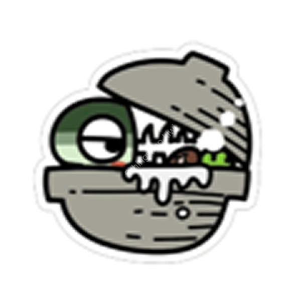 OTHER BRANDS HISAO DESING Taberare Masu Sticker Nabe