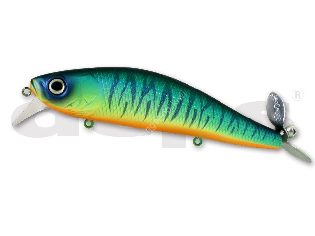 DEPS Spiral Minnow #11 Hot Tiger