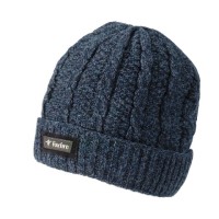 TIEMCO Foxfire Classic Wool Knit Cap (Navy) Free Size
