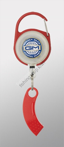 GOLDEN MEAN Pin-On Reel & Line Cutter Red