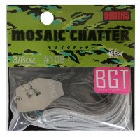 BOREAS Mosaic Chatter Brush Guard Tune 10.5g #108 Silver Hass