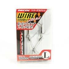 DECOY Wire Double Assist WA-51 L [W Nickel] (2pcs) Discontinued