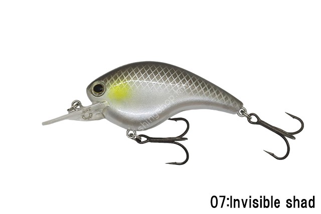 ICHIKAWA FISHING RC Flat Shad 65MD #07 Invisible Shad