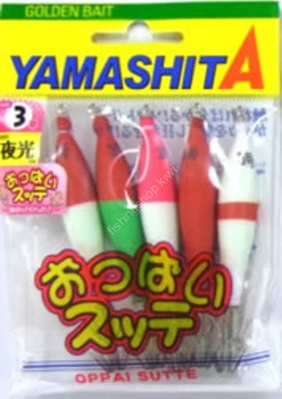YAMASHITA Oppai Sutte Nunomaki 2.5-T2 (5pcs) F/Mix