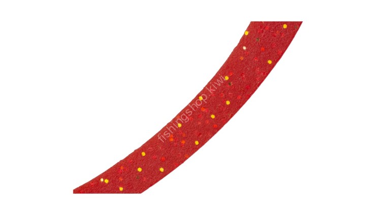MAJOR CRAFT TMN-CUL Tai No Mi Red Back Custom Necktie Slim Curly #002 Red (Gold Lame)