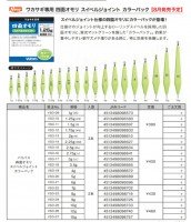 VARIVAS Wakasagi Four Sided Weight Swivel Joint Color Pack 1.5 g
