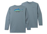 SHIMANO SH-010V Graphic Long Sleeve (Neo Blue Gray) L