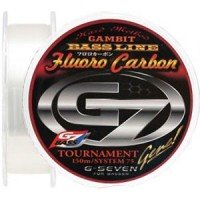 G-SEVEN Gambit Bass Line Tournament Fluorocarbon [Natural] 150m #2.5 (10lb)