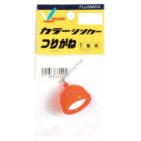 FUJIWARA COLOUR SINKER TEMPLE BELL #30 FLUORESCENT
