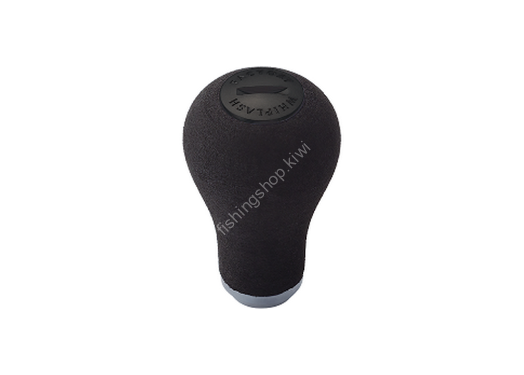 WHIPLASH FACTORY Serpent Bite Handle EVA Knob Twin-D #Black (2pcs)