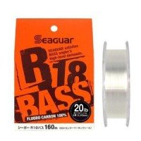 KUREHA Seaguar R18 Bass New [Clear] 160m #5 (20lb)