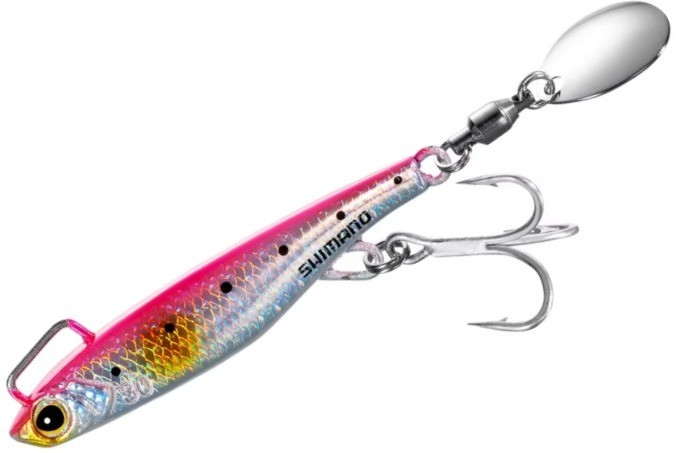 SHIMANO JW-030W Colt Sniper Aomono Blade 30g #007 S Pink Iwashi