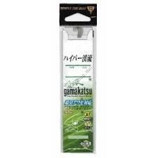 GAMAKATSU A1 Hyper Keiryu w/Thread [Brown] #8 (5pcs)