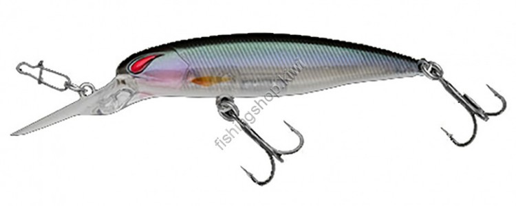 NORIES Laydown Minnow DEEP JUST WAKASAGI BR-301 CRYSTAL AURORA GHOST