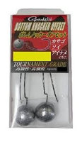 GAMAKATSU Bottom Knocker Offset [NS Black] 10g #1 (4pcs)