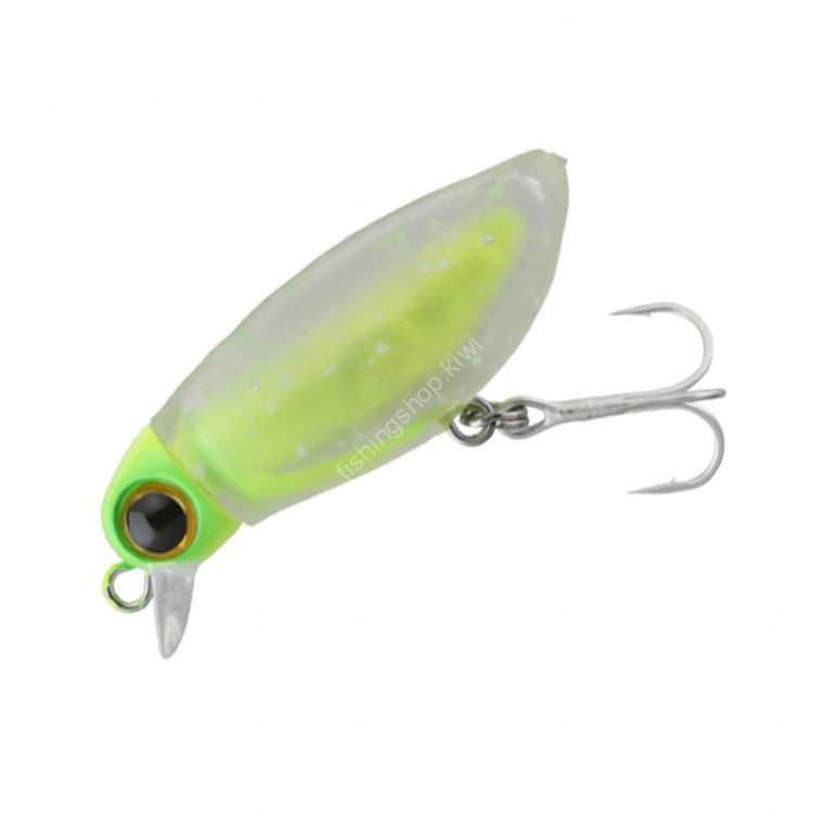 JACKALL Mute Ball Minnow 38F Chart Glow Crash