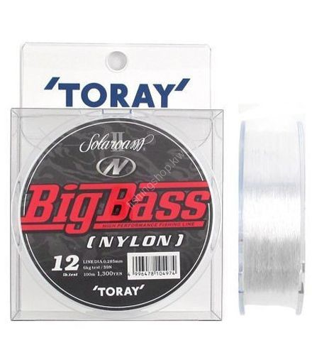 TORAY Solaroam Big Bass Nylon 100 m 12 Lb