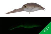 JACKALL PaniCra' 32mm 3.6g DR #End Glow Pelle Brown