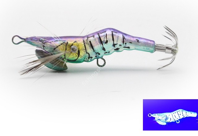 LITTLE JACK HanebiX Squid #05 UV Purple Candy Shrimp