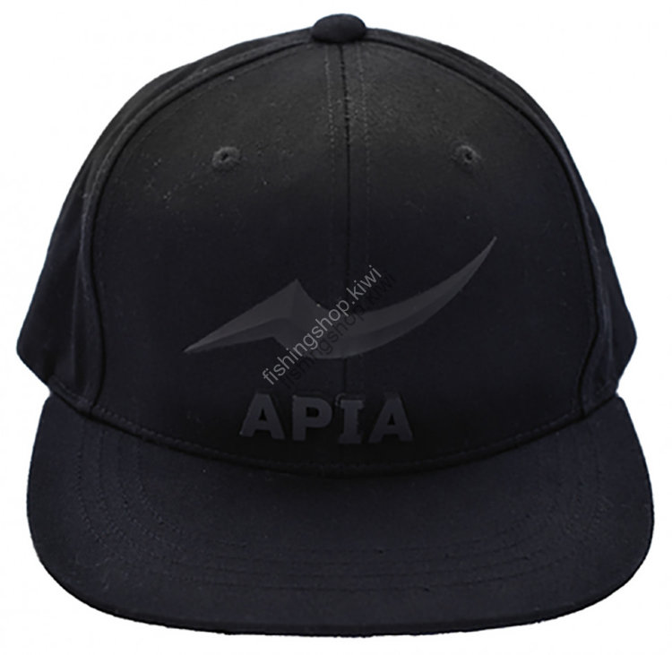 APIA APIA2019HF FLAT CAP BLACK BLACK