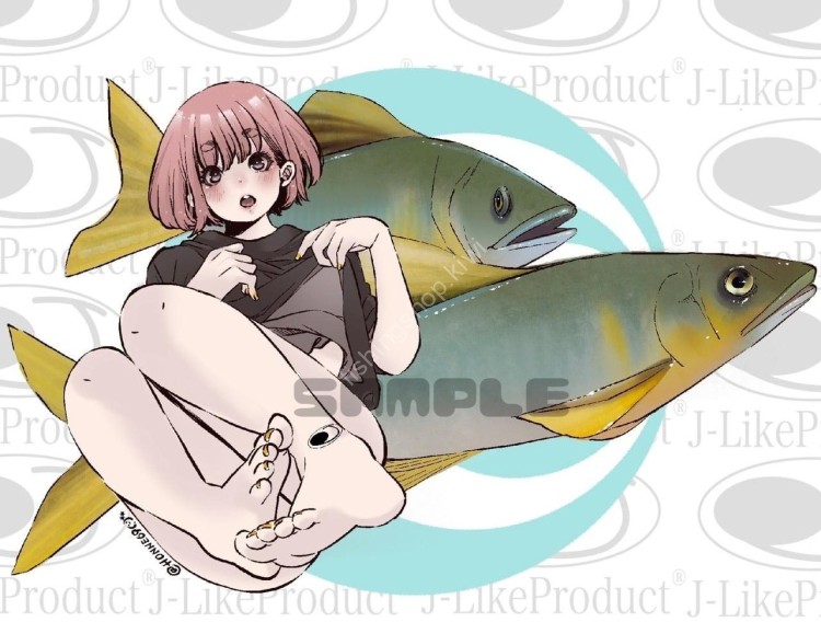 J-LIKE PRODUCT Fish Art Sticker #Ayu