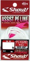 SHOUT! Assist PE Line 89-AP [White] 3m (150lb)