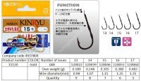 KINRYU Futo W-dou Uchi MaruKaizu [Gold] #14 (8pcs)