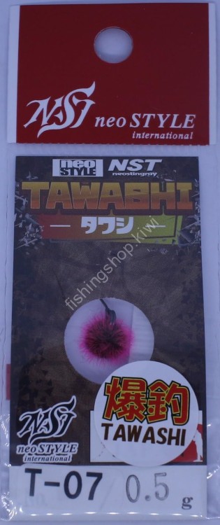 NEO STYLE Tawashi 0.5g #T-07 Pink*Black
