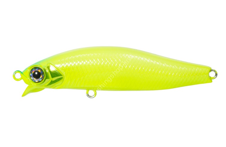 ISSEI Kaitaro Ame Minnow 55SR-SS #012 Solid Lime Chart