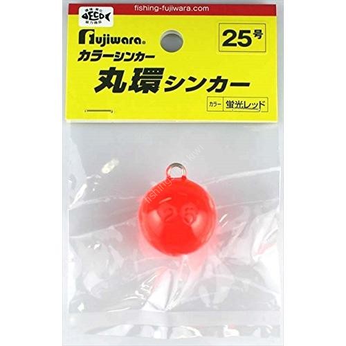 FUJIWARA Marukan Sinker [Fluorescent Red] #50