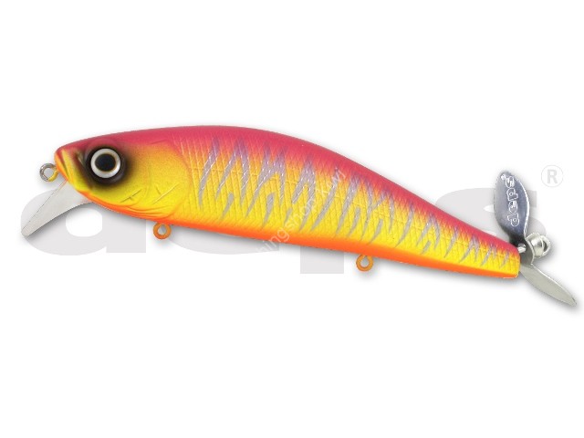 DEPS Spiral Minnow #13 Red Tiger