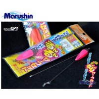 MARUSHIN Fishing Gear Runrun Surf Set Pink Omori No. 8 (Needle No. 8/Harris No. 1.5/Main Thread No. 4)