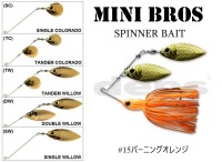 DEPS Mini Bros 3/8oz TW #15 Burning Orange