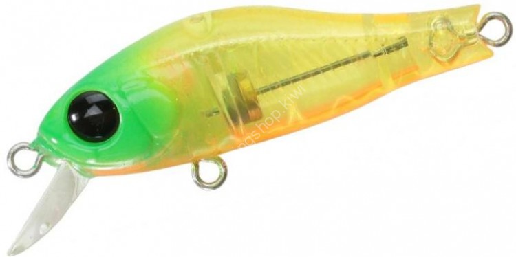 ZIP BAITS Rigge 35SS #671 Lime Head Clear Lemon