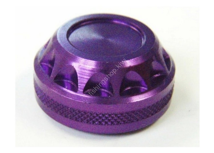 ALPHA TACKLE UPA-006 Aluminum Handle Cap #Purple