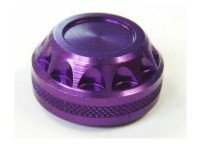 ALPHA TACKLE UPA-006 Aluminum Handle Cap #Purple