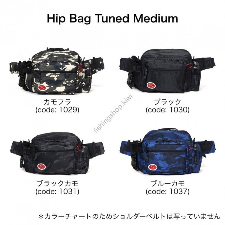 LSD Hip Bag Tuned Medium Water Repellent Blue Duck